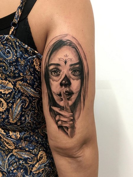 Santa La Muerte Tattoo