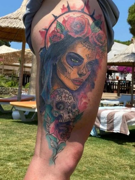 Santa Muerte Tattoo