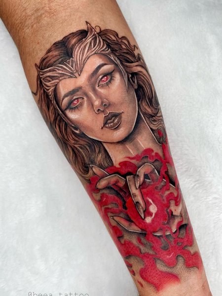 Scarlet Witch Tattoo