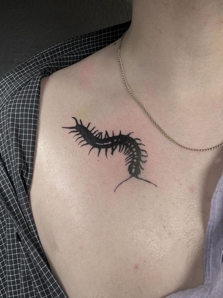 Small Centipede Tattoo