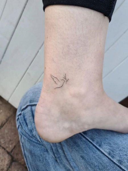 Small Dove Tattoo