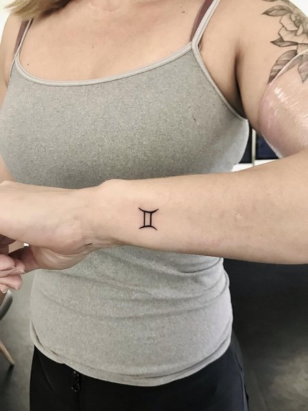 Small Gemini Tattoo