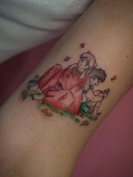 Small Inuyasha Tattoo