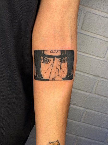 Small Itachi Tattoo