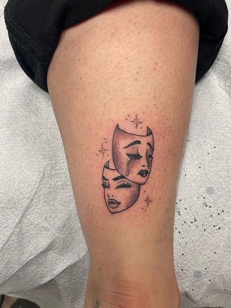 Small Smile Now Cry Later Tattoo