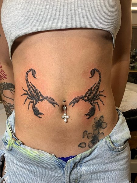 Stomach Tattoos For Females