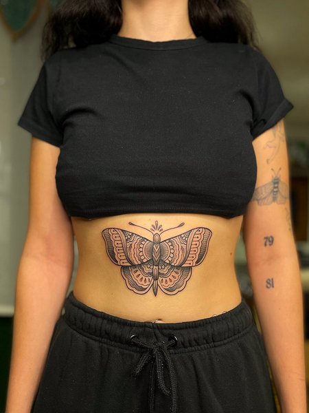 Stomach Tattoos Women