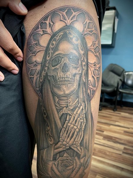 Tattoos Of The Santa Muerte