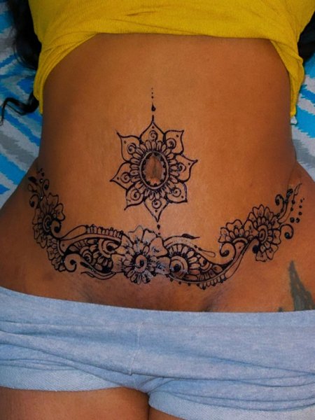 Tattoos To Cover Tummy Tuck Scars