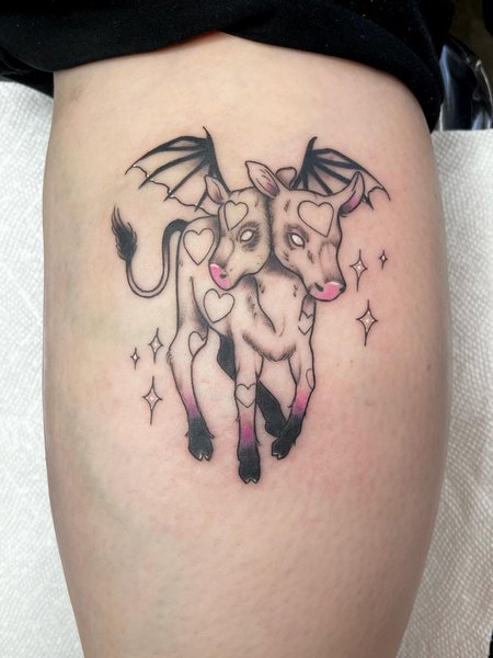 Two Headed Calf Tattoo