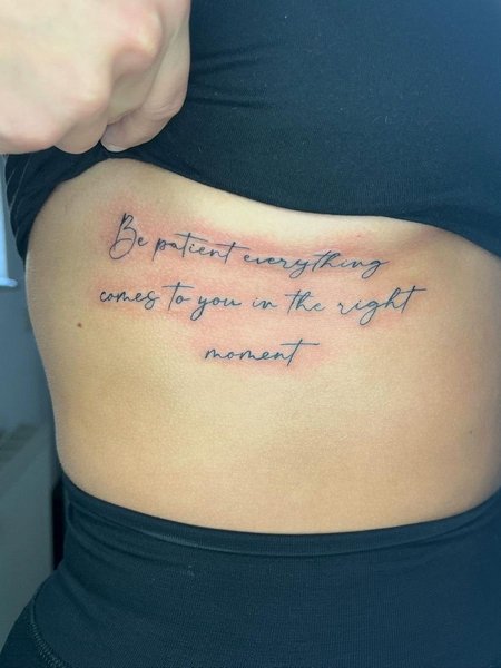 Underboob Tattoo Quotes