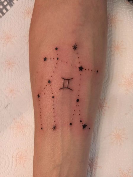 Zodiac Gemini Tattoo