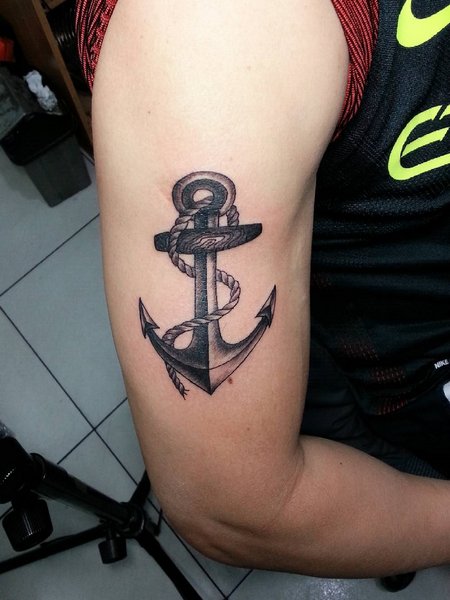 Anchor Tattoo Men