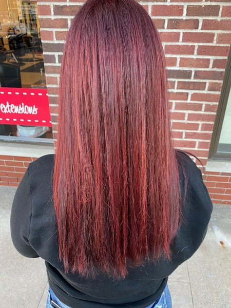 Auburn Red Hair
