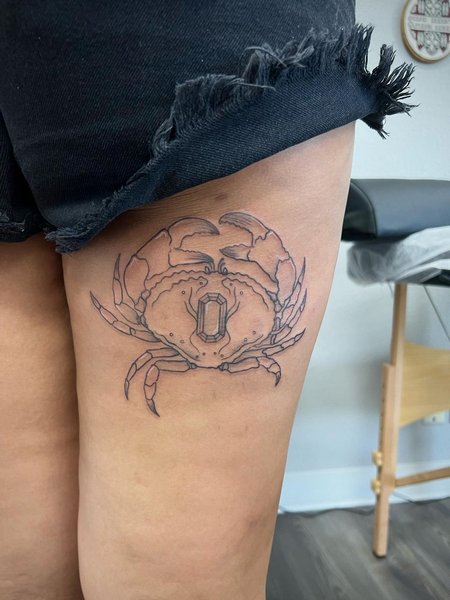 Cancer Leg Tattoos