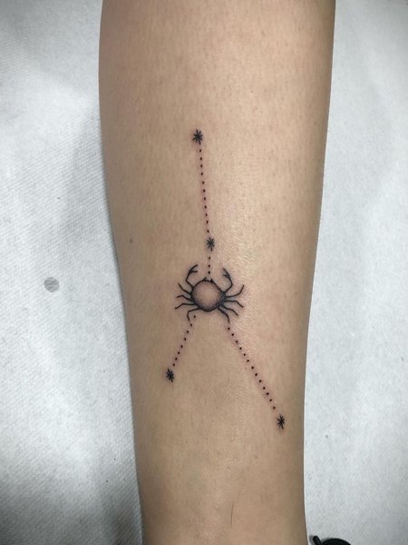 Cancer Zodiac Tattoo