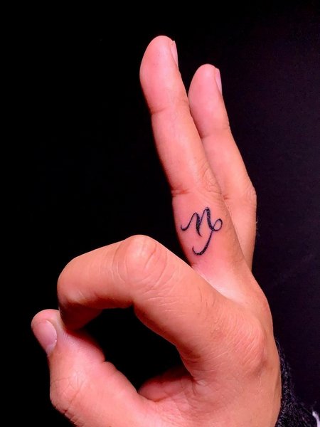 Capricorn Symbol Tattoo