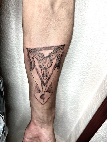 Capricorn Tattoo Mens