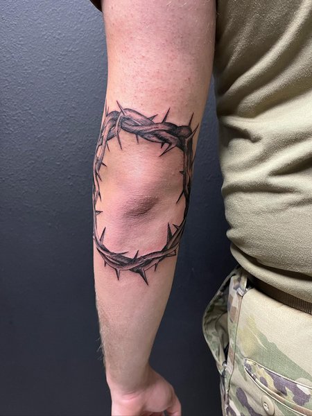 Crown Of Thorns Tattoo