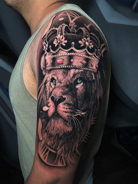 Crown Tattoo Design