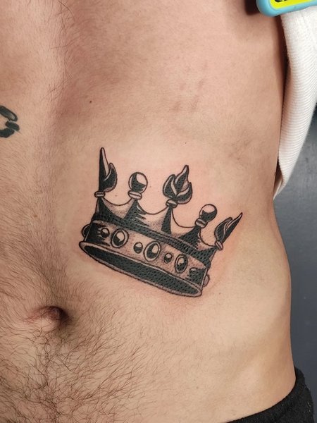 Crown Tattoo Men
