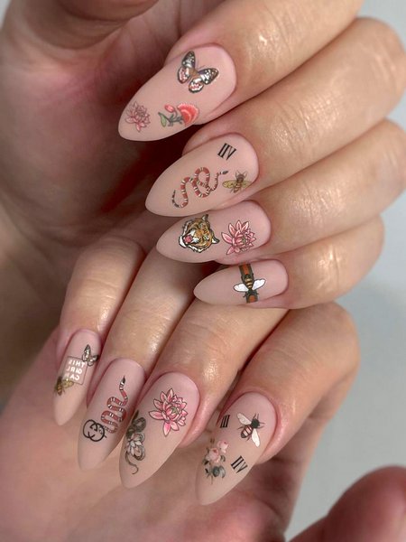 Cute Nude Nails