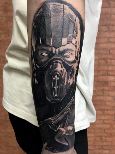 Cyber Sub Zero Tattoo