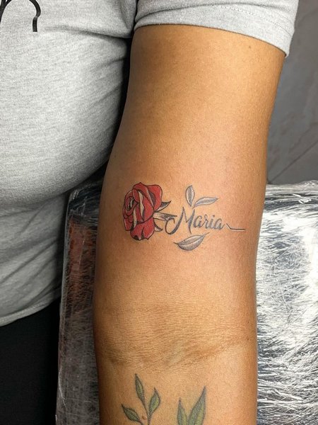 Daughters Name Tattoo