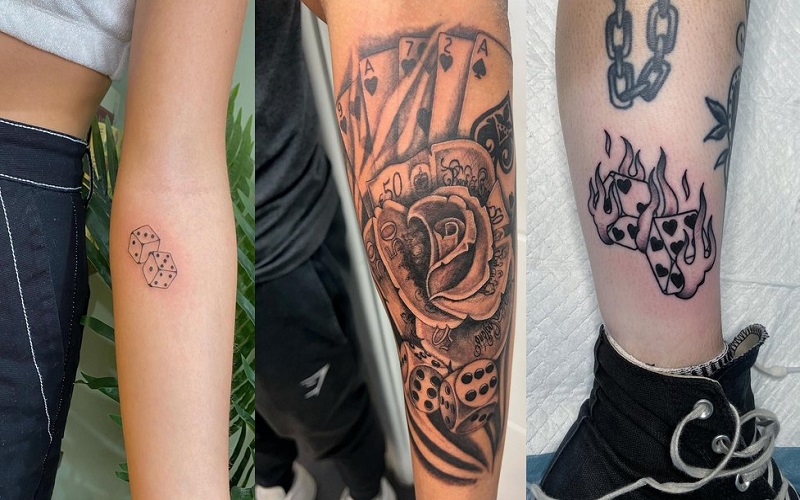 Dice Tattoos