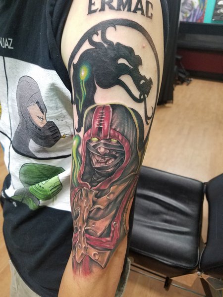 Ermac tattoo