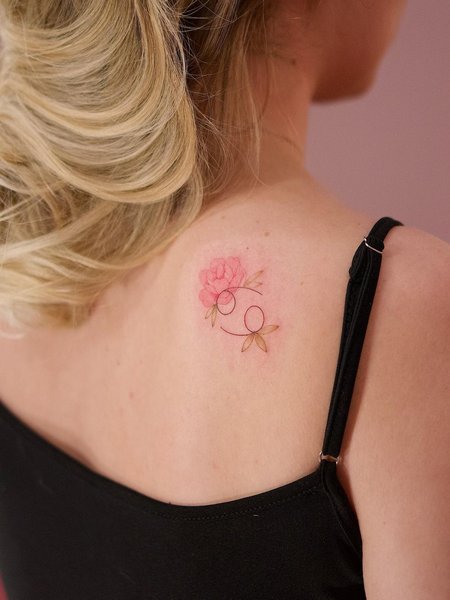 Girly Cancer Zodiac Tattoos