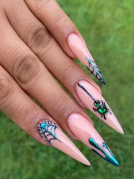 Long Stiletto Nails