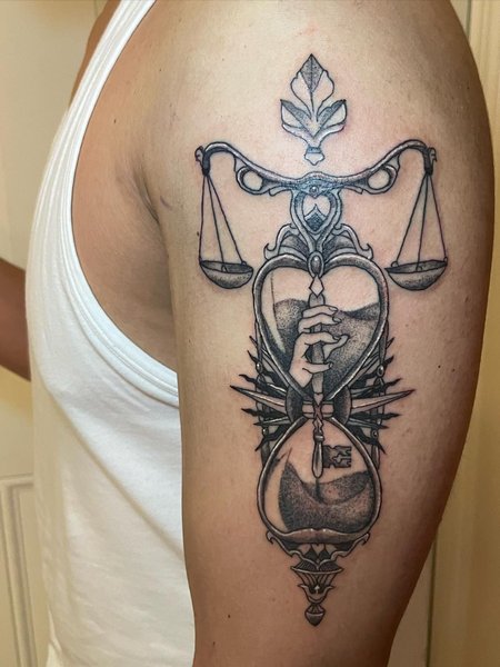 Male Libra Tattoos