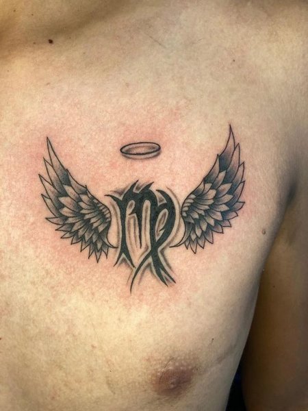 Male Virgo Tattoos