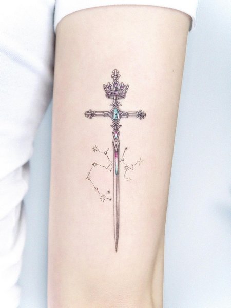 Meaningful Crown Tattoo
