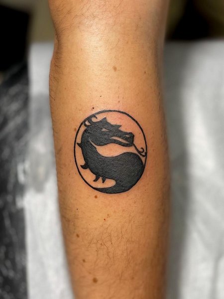 Mortal Kombat Dragon Tattoo