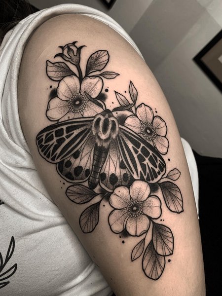 Moth Tattoo Designs