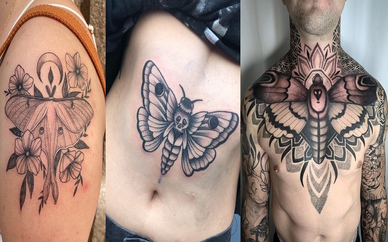 Moth Tattoos