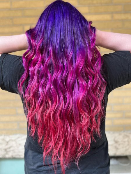 Pink And Purple Hair