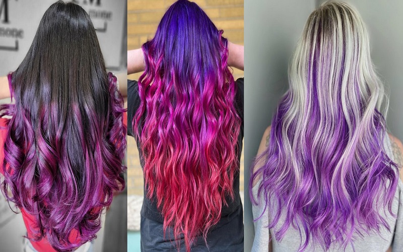 Purple Hair Colors