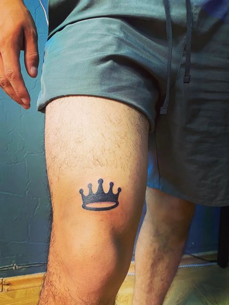 Simple Crown Tattoo