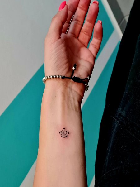 Small Crown Tattoo