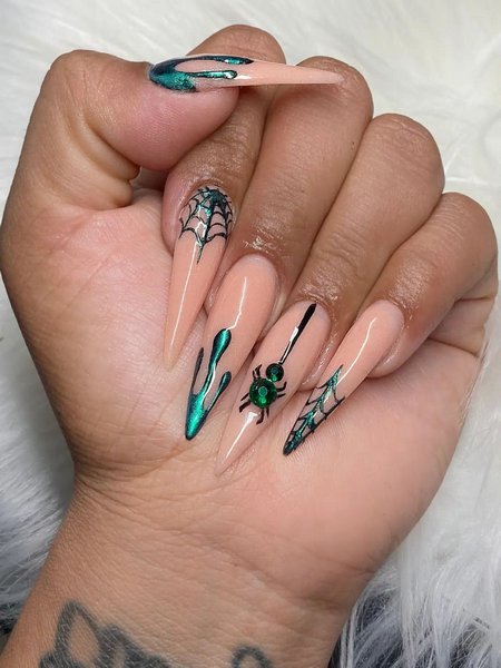 Stiletto Nail Designs