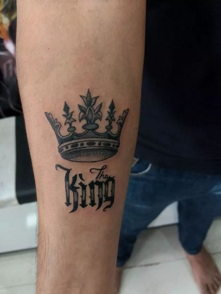 Tattoo King Crown