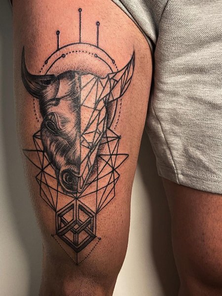 Taurus Tattoos For Males
