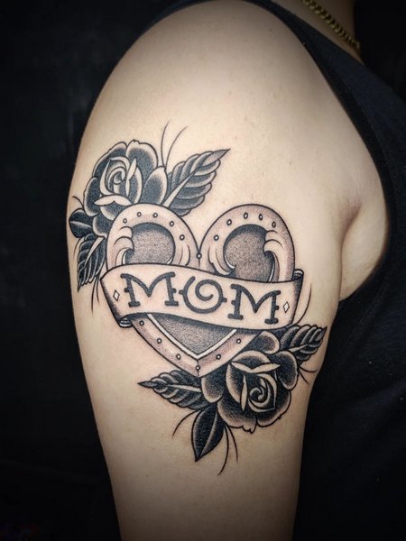 Traditional Mom Tattoo
