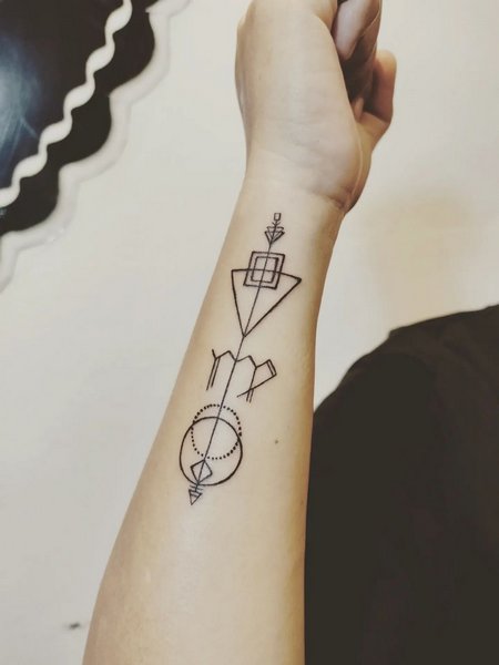 Virgo Wrist Tattoo