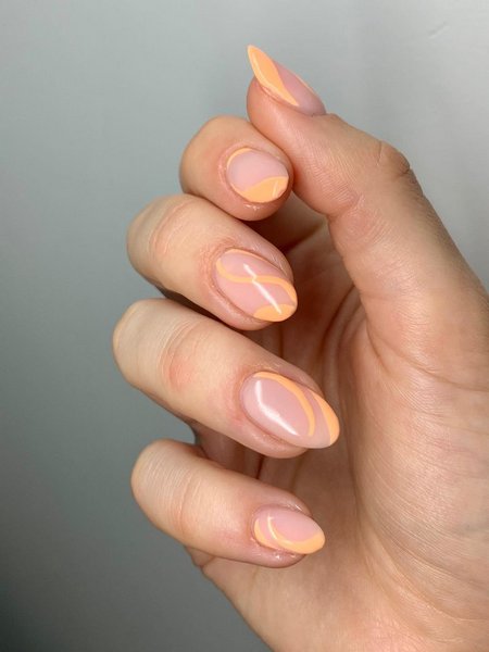 Acrylic Almond Shape Nails