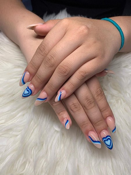 Almond Acrylic Nails