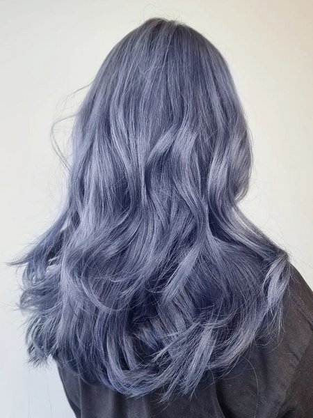 Ash Blue Hair